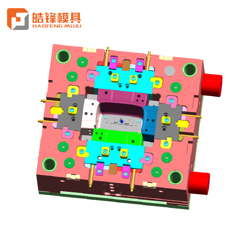 冷流道公牛箱体模具